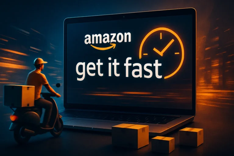 Amazon estrena “getitfast”, una nueva experiencia de software para entregas en una hora