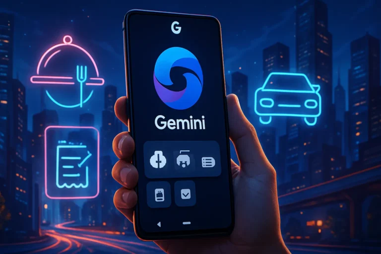 Google mete a Gemini en Pixel para que haga recados por ti, desde pedir comida hasta reservar transporte