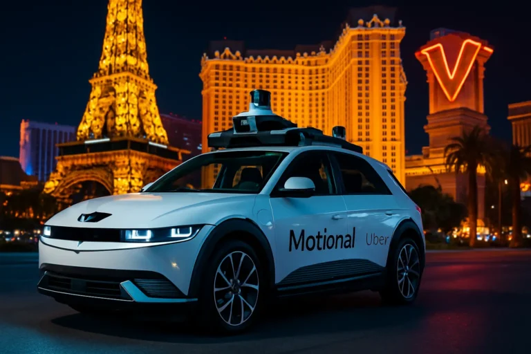 Los robotaxis de Motional regresan a Uber en Las Vegas y apuntan a un salto clave en 2026
