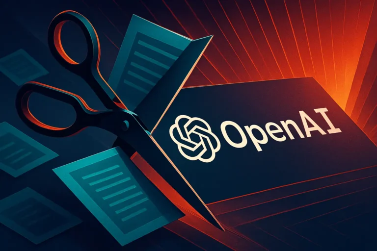 OpenAI recorta proyectos paralelos para centrarse en su negocio principal en plena nueva fase de competencia feroz