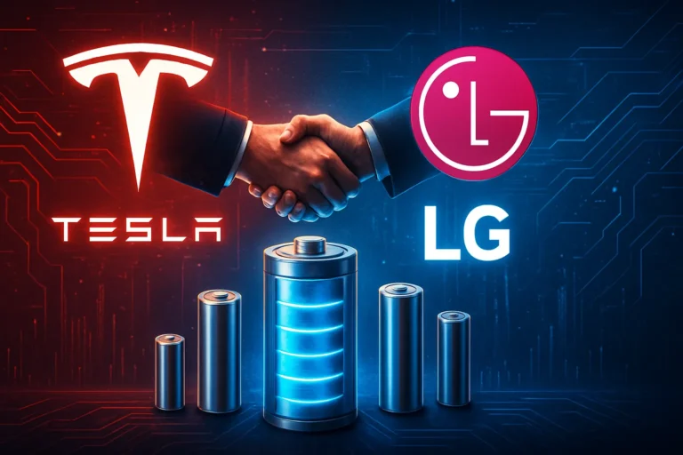 Tesla y LG cierran un megacuerdo de 4.300 millones para baterías y electrifican aún más la carrera tecnológica