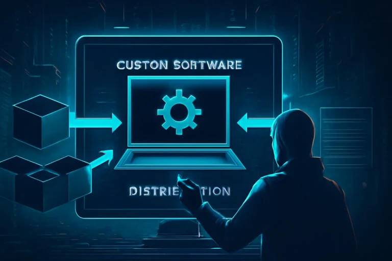 software personalizado distribución