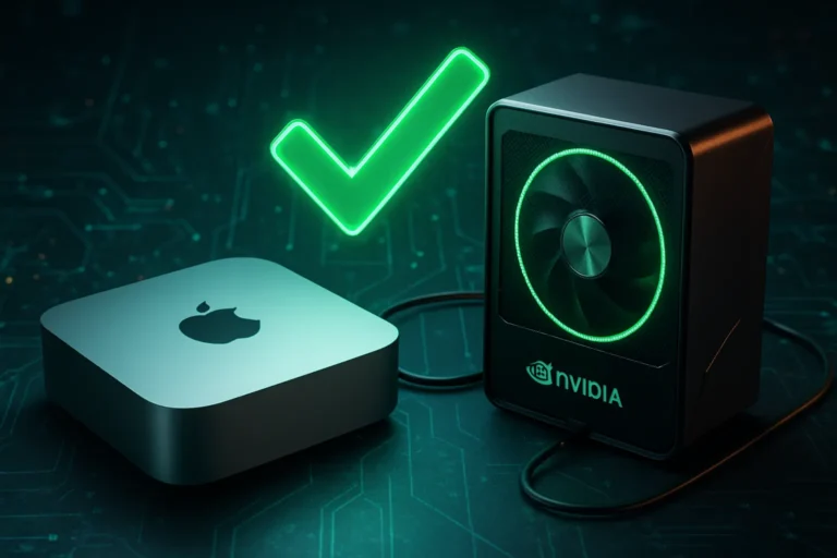 Apple da luz verde a un driver para usar eGPU de Nvidia en Mac con chip Arm y abre una puerta impensable