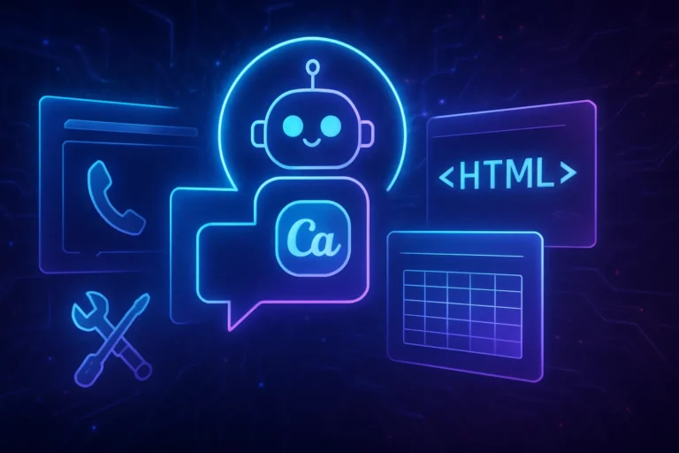 Canva potencia su asistente con llamadas a herramientas, código HTML y hojas de cálculo creadas por IA