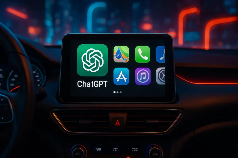 ChatGPT aterriza en Apple CarPlay y lleva la IA generativa al salpicadero del coche