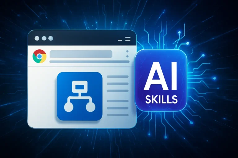 Google añade AI Skills a Chrome para guardar flujos de trabajo y convertir el navegador en una herramienta más productiva