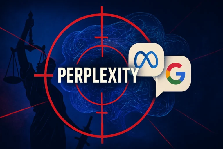 Perplexity, en el punto de mira: una demanda acusa al buscador de IA de compartir conversaciones con Meta y Google