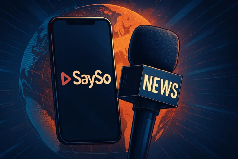 SaySo quiere reinventar la información con vídeos cortos y una promesa clave: recuperar la confianza en las noticias