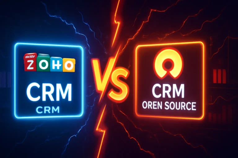 zoho crm vs crm open source