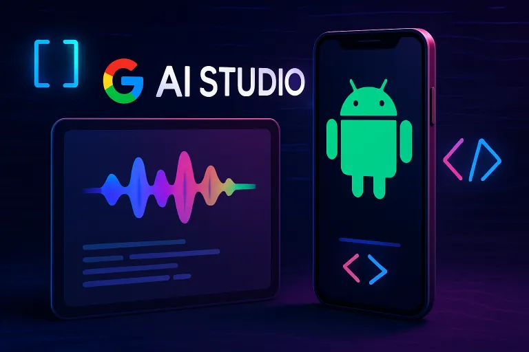 Google AI Studio lleva el vibe coding a Android y promete apps nativas sin escribir código