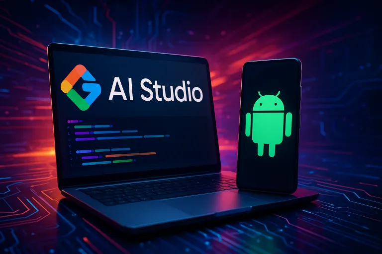 Google AI Studio permitirá crear apps Android en minutos con prompts y sin apenas programar