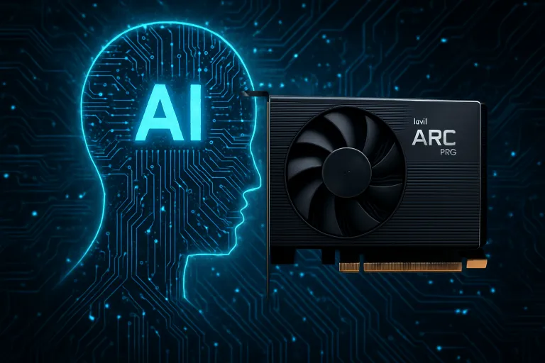Intel permite que sus Arc Pro usen hasta el 93 % de la RAM para cargas de IA