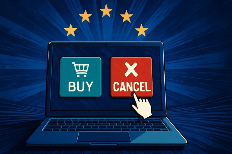 La Unión Europea obligará a cancelar compras online con la misma facilidad con la que se contratan