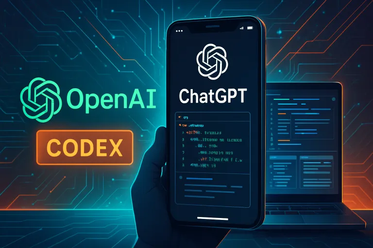 OpenAI lleva Codex al móvil para controlar entornos de desarrollo desde ChatGPT