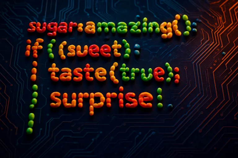Un lenguaje de programación hecho con caramelos de colores demuestra que el software aún puede sorprender