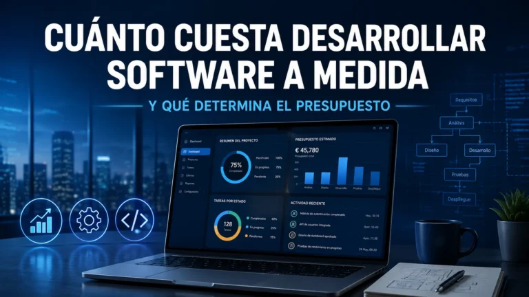 Cuánto cuesta desarrollar software a medida