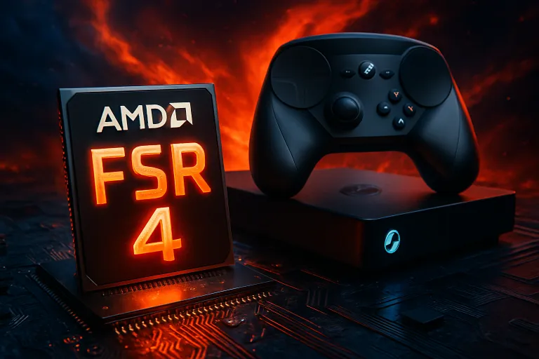 AMD llevará FSR 4 a la nueva Steam Machine para mejorar su rendimiento gráfico