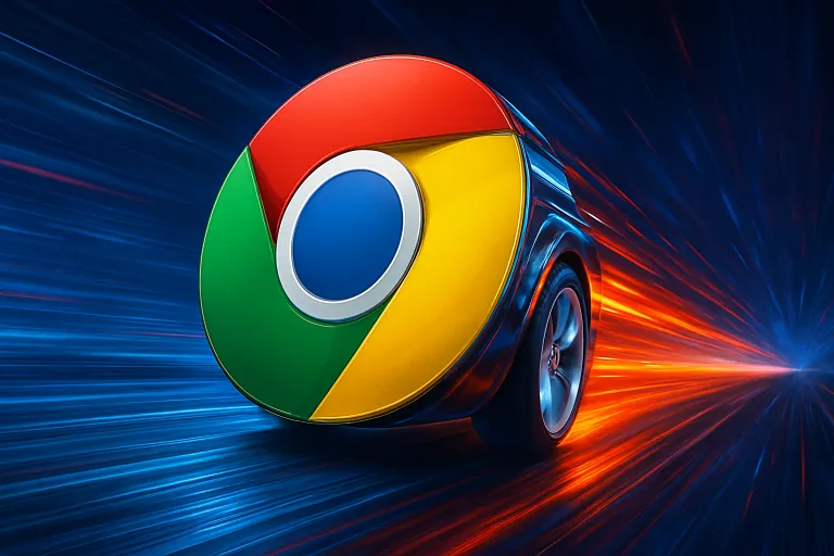 Chrome acelera hasta un 10% y Google vuelve a presumir de músculo en software