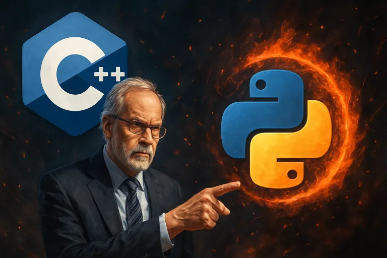 El creador de C++ carga contra Python: «Resuelve lo mismo, pero 70 veces más lento»