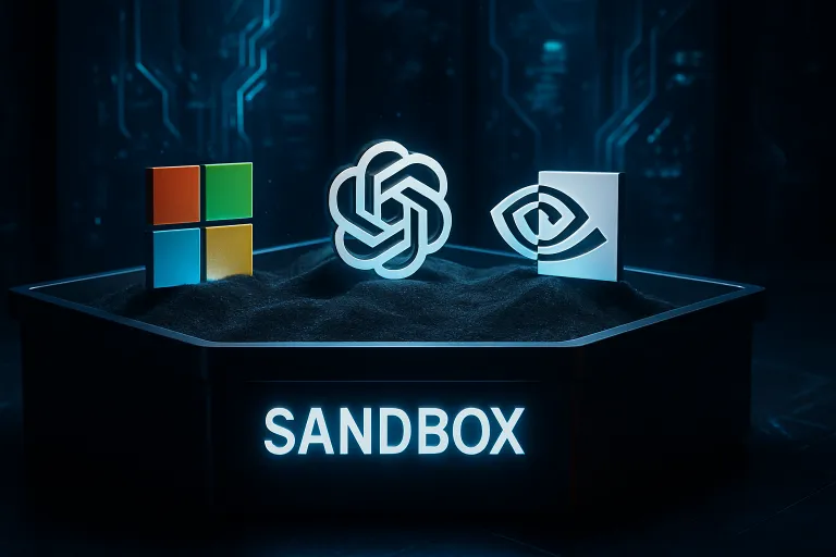 Microsoft lanza un sandbox para agentes de IA con OpenAI y Nvidia ya dentro