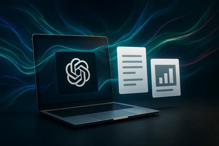ChatGPT Work apunta a convertir la IA en una suite capaz de crear documentos y presentaciones