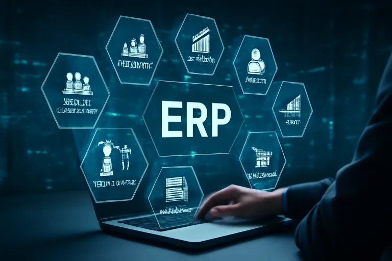como funciona un erp