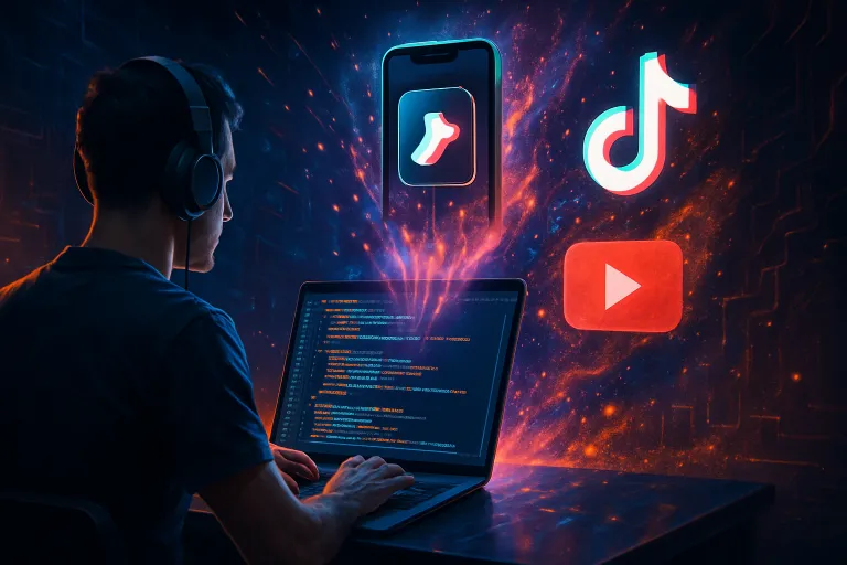 El vibe coding convierte las aplicaciones en contenido viral al estilo de TikTok y YouTube