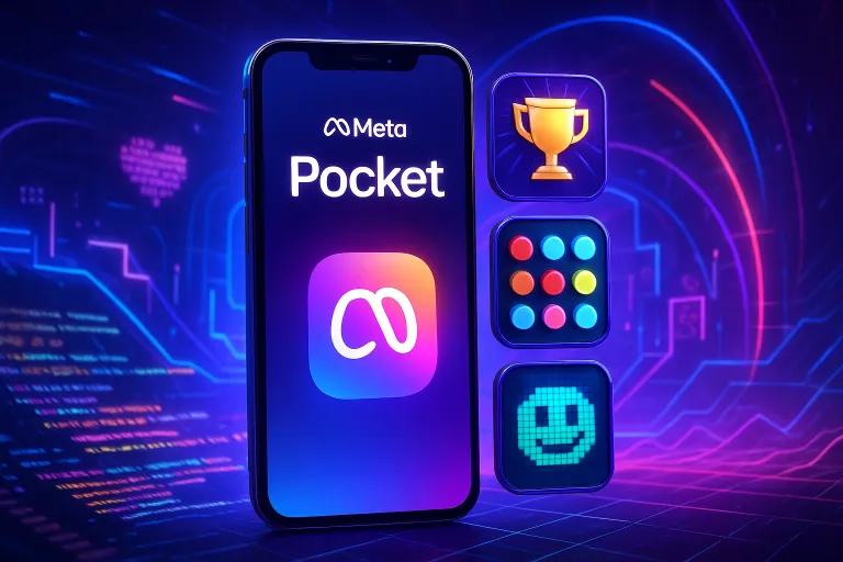 Meta estrena Pocket, una aplicación creada con vibe coding y repleta de minijuegos sociales