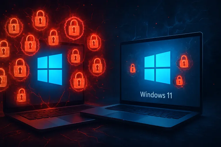 Windows 10 acumula casi tres veces más vulnerabilidades que Windows 11