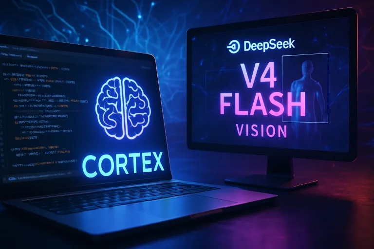 Cortex AI IDE incorpora DeepSeek V4 Flash Vision y acelera su ciclo autónomo de programación