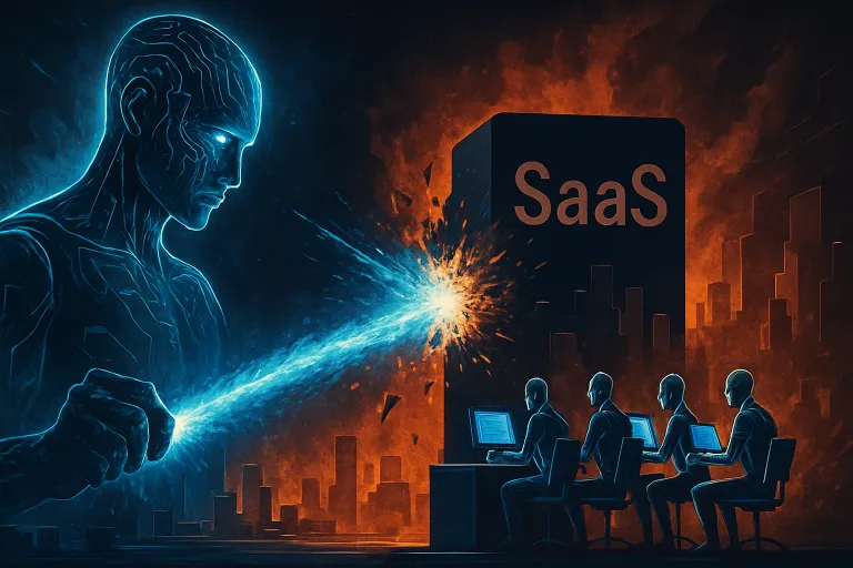 El auge de la IA amenaza al SaaS tradicional y acelera una nueva generación de software construido por agentes