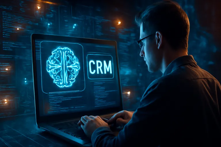 programación con ia para crm