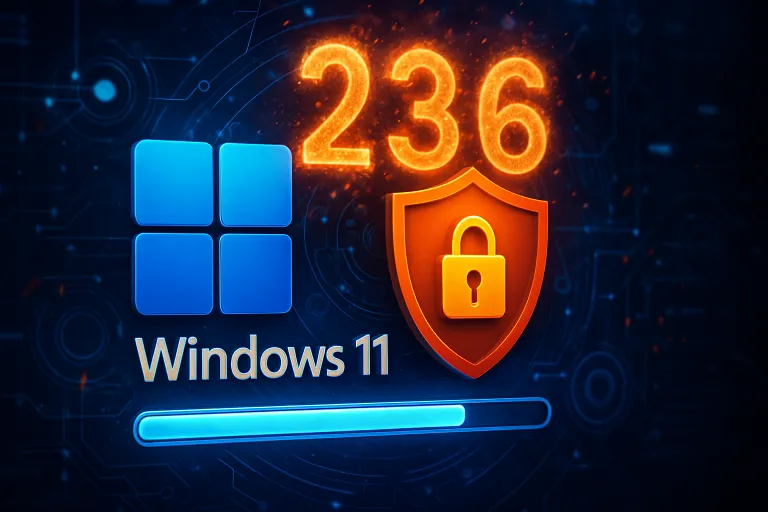 Windows 11 recibe una actualización masiva que corrige 236 vulnerabilidades de seguridad