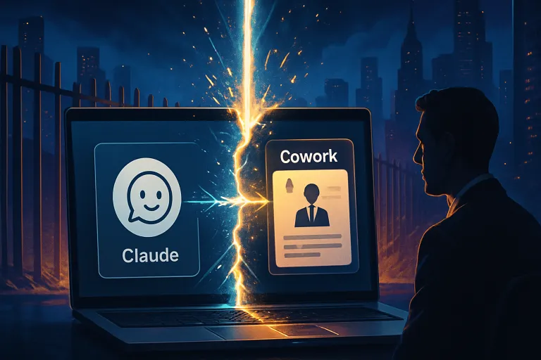Claude elimina fronteras entre chatbot y agente de trabajo al integrar Cowork directamente en su interfaz