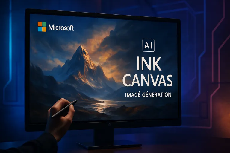 Microsoft prepara Ink Canvas, una pizarra digital con generación de imágenes por IA
