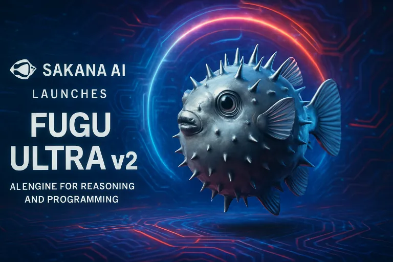 Sakana AI lanza Fugu Ultra v2, un nuevo motor de IA centrado en razonamiento y programación