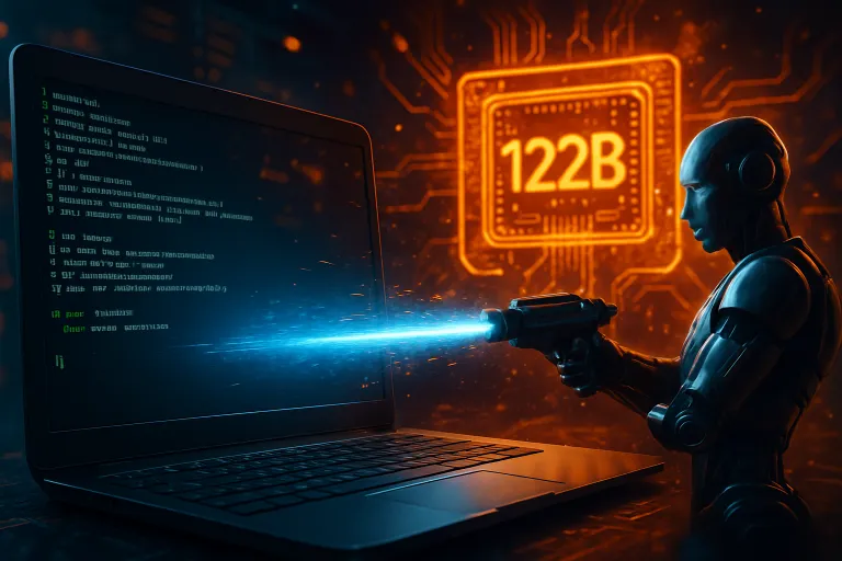 Un nuevo agente de programación de 122.000 millones de parámetros dispara su rendimiento en tareas de terminal
