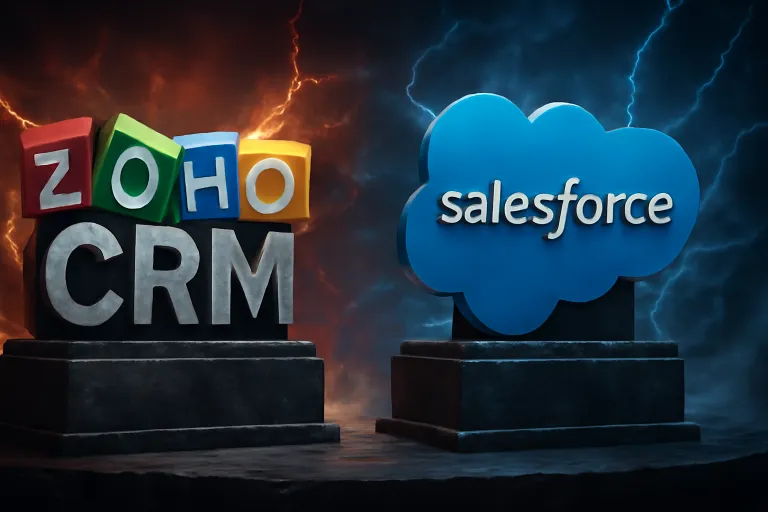 zoho crm vs salesforce