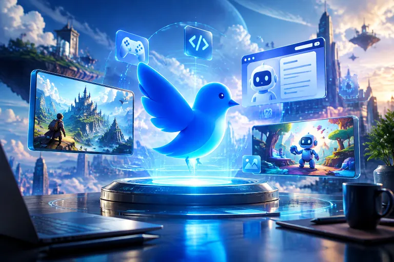 Bluesky amplía Attie: ahora permite crear juegos y pequeñas aplicaciones mediante inteligencia artificial