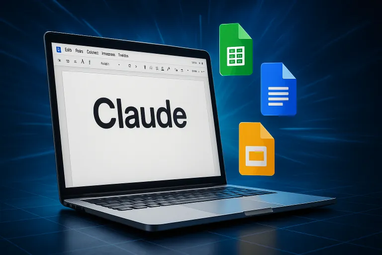 Claude llega a Google Docs, Sheets y Slides para editar archivos desde dentro