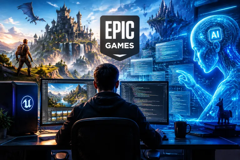 Epic Games apuesta por generar código con IA para desarrollar sus próximos videojuegos