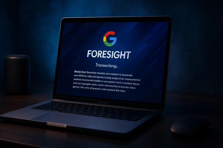 Google lanza Foresight para transcribir reuniones en el Mac sin conexión a internet