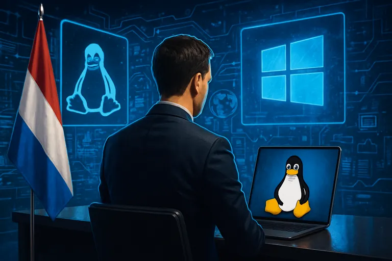 Países Bajos desarrolla un ecosistema basado en Linux para reducir su dependencia de Microsoft