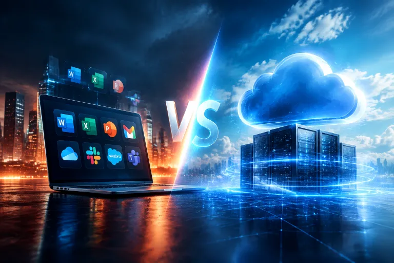 saas vs cloud