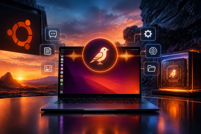 Ubuntu incorpora Myna, un asistente de voz con IA que procesa la información en el propio ordenador